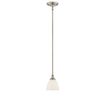Herndon 1-Light Mini-Pendant in Satin Nickel (128|7-1010-1-SN)