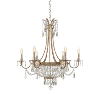 Claiborne 6-Light Chandelier in Avalite (128|1-3060-6-60)