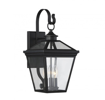 Ellijay 3-Light Outdoor Wall Lantern in Black (128|5-141-BK)