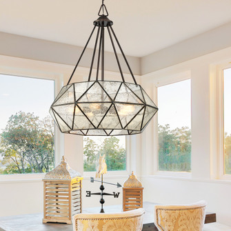 Tartan 5-Light Pendant in Oiled Burnished Bronze (128|7-9009-5-28)