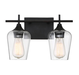 Octave 2-Light Bathroom Vanity Light in English Bronze (128|8-4030-2-13)