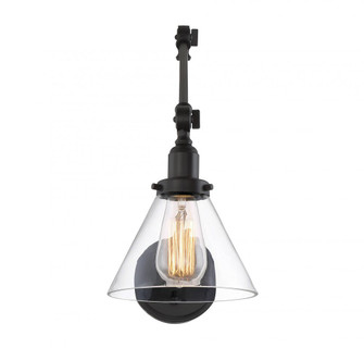 Drake 1-Light Adjustable Wall Sconce in English Bronze (128|9-9131CP-1-13)