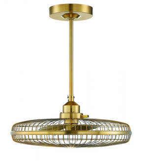 Wetherby LED Fan D'Lier in Warm Brass (128|29-FD-122-322)