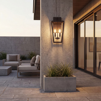 Milton 2-Light Outdoor Wall Lantern in English Bronze (128|5-548-13)