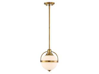 Westbourne 1-Light Pendant in Warm Brass (128|7-3100-1-322)