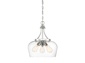 Octave 3-Light Pendant in Polished Chrome (128|7-4034-3-11)