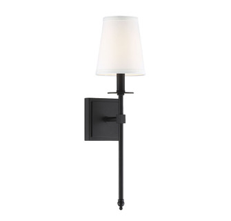 Monroe 1-Light Wall Sconce in Matte Black (128|9-302-1-89)