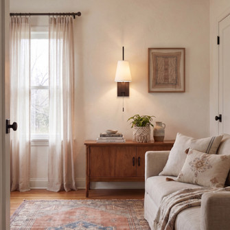 Owen 1-Light Adjustable Wall Sconce in English Bronze (128|9-0900CP-1-13)