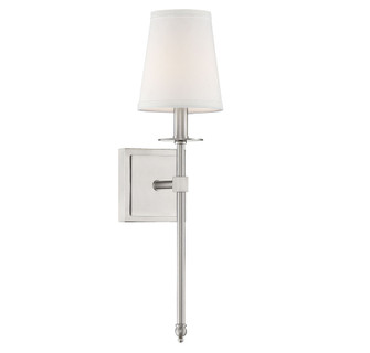 Monroe 1-Light Wall Sconce in Satin Nickel (128|9-302-1-SN)