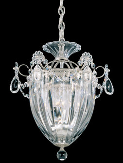 Bagatelle 3 Light 120V Mini Pendant in Antique Silver with Clear Heritage Handcut Crystal (168|1243-48)