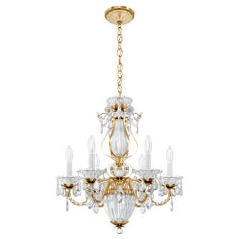 Bagatelle 7 Light 120V Chandelier in Heirloom Gold with Clear Heritage Handcut Crystal (168|1246-22)