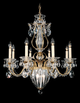 Bagatelle 11 Light 120V Chandelier in Etruscan Gold with Clear Heritage Handcut Crystal (168|1248-23)