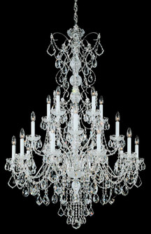Century 20 Light 120V Chandelier in Polished Silver with Clear Heritage Handcut Crystal (168|1716-40)
