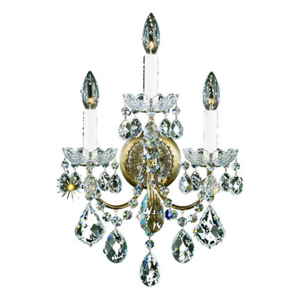 New Orleans 3 Light 120V Wall Sconce in Etruscan Gold with Clear Heritage Handcut Crystal (168|3652-23H)