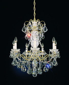 New Orleans 7 Light 120V Chandelier in French Gold with Clear Crystals from Swarovski (168|3656-26S)