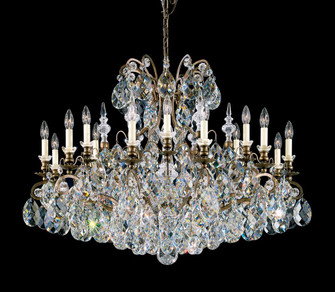 Renaissance 19 Light 120V Chandelier in Heirloom Gold with Clear Heritage Handcut Crystal (168|3792-22)