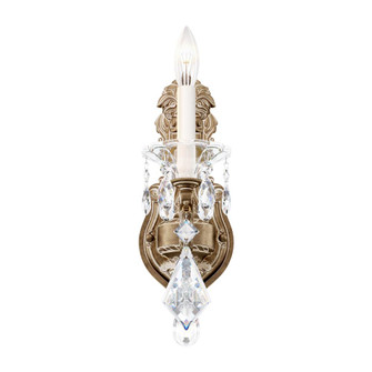 La Scala 1 Light 120V Wall Sconce in Heirloom Bronze with Clear Heritage Handcut Crystal (168|5069-76)