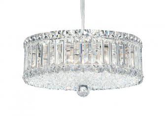 Plaza 9 Light 120V Pendant in Polished Stainless Steel with Clear Crystals from Swarovski (168|6670S)