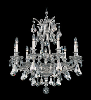 Sophia 9 Light 120V Chandelier in Florentine Bronze with Clear Crystals from Swarovski (168|6949-83S)
