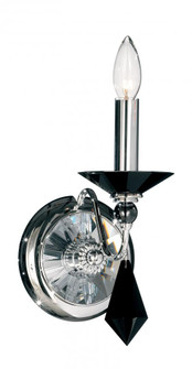 Jasmine 1 Light 120V Wall Sconce in Polished Silver with Clear Optic Crystal (168|9671-40CL)