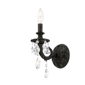 Milano 1 Light 120V Wall Sconce in Heirloom Bronze with Clear Crystals from Swarovski (168|5641-76S)