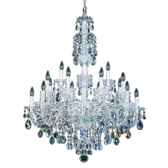 Sterling 20 Light 110V Chandelier in Silver with Clear Crystals From Swarovski® (168|2998-40S)