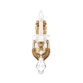 La Scala 1 Light 120V Wall Sconce in French Gold with Clear Heritage Handcut Crystal (168|5069-26)