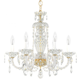 Sterling 6 Light 120V Chandelier in Aurelia with Clear Heritage Handcut Crystal (168|2994-211H)