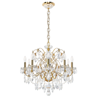 Century 9 Light 120V Chandelier in Aurelia with Clear Heritage Handcut Crystal (168|1709-211)