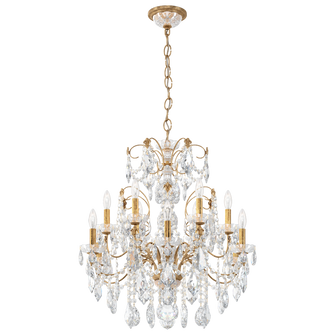 Century 12 Light 120V Chandelier in French Gold with Clear Heritage Handcut Crystal (168|1712-26)
