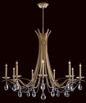 Vesca 9 Light 120V Chandelier in Antique Silver with Clear Heritage Handcut Crystal (168|VA8339N-48H)