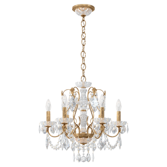 Century 6 Light 120V Chandelier in French Gold with Clear Heritage Handcut Crystal (168|1705-26)