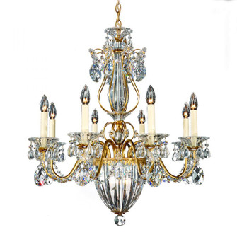Bagatelle 11 Light 120V Chandelier in Heirloom Gold with Clear Crystals from Swarovski (168|1248-22S)