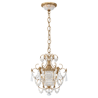 Century 1 Light 110V Mini Pendant in French Gold with Clear Heritage Crystal (168|1829-26)