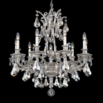 Sophia 9 Light 120V Chandelier in Etruscan Gold with Clear Crystals from Swarovski (168|6949-23S)