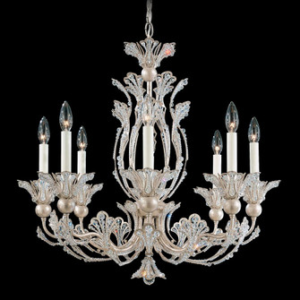 Rivendell 8 Light 120V Chandelier in Heirloom Bronze with Clear Crystals from Swarovski (168|7866-76S)