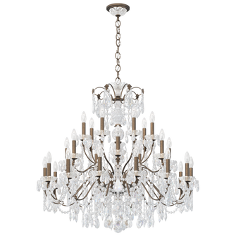 Century 28 Light 120V Chandelier in Etruscan Gold with Clear Heritage Handcut Crystal (168|1718-23)