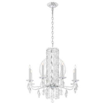 Siena 8 Light 120V Chandelier in Polished Stainless Steel with Clear Heritage Handcut Crystal (168|RS8308N-401H)