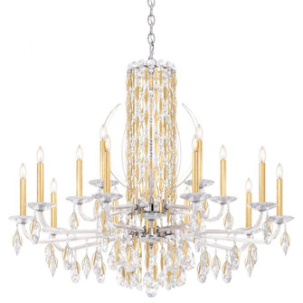 Siena 15 Light 120V Chandelier in Heirloom Gold with Clear Heritage Handcut Crystal (168|RS8315N-22H)