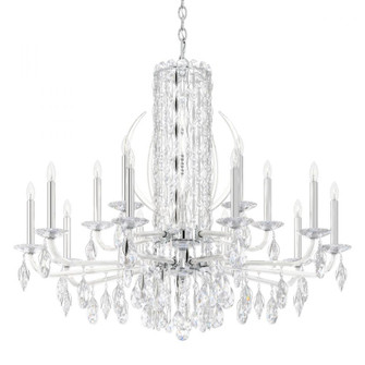 Siena 15 Light 120V Chandelier in Polished Stainless Steel with Clear Heritage Handcut Crystal (168|RS8315N-401H)