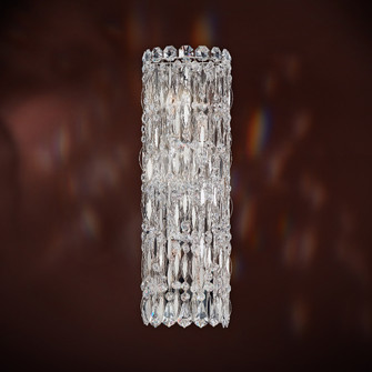 Sarella 4 Light 120V Wall Sconce in Polished Stainless Steel with Clear Heritage Handcut Crystal (168|RS8331N-401H)
