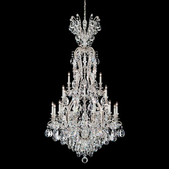 Renaissance 25 Light 120V Chandelier in Heirloom Gold with Clear Crystals from Swarovski (168|3783-22S)