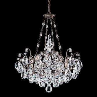 Renaissance 8 Light 120V Pendant in Black with Clear Crystals from Swarovski (168|3787-51S)