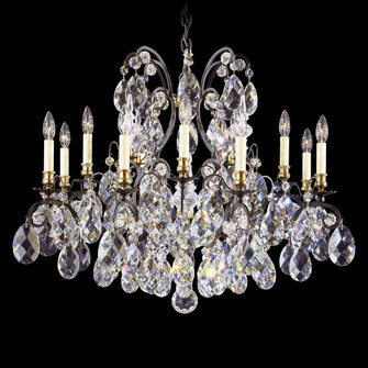 Renaissance 13 Light 120V Chandelier in Black with Crystals from Swarovski® (168|3790-51S)