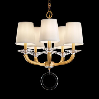 Emilea 5 Light 120V Chandelier in Etruscan Gold with Clear Optic Crystal (168|MA1005N-23O)