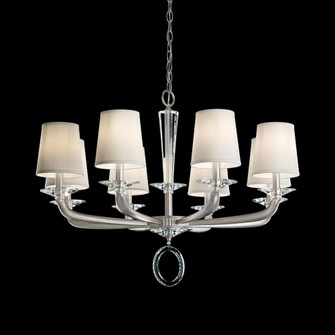 Emilea 8 Light 120V Chandelier in Antique Silver with Clear Optic Crystal (168|MA1008N-48O)