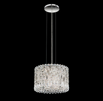 Sarella 8 Light 120V Mini Pendant in Heirloom Gold with Clear Heritage Handcut Crystal (168|RS8345N-22H)