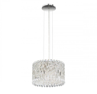 Sarella 8 Light 120V Mini Pendant in Polished Stainless Steel with Clear Heritage Handcut Crystal (168|RS8345N-401H)