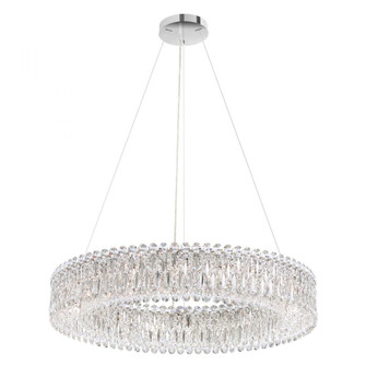 Sarella 18 Light 120V Pendant in Polished Stainless Steel with Clear Crystals from Swarovski (168|RS8349N-401S)