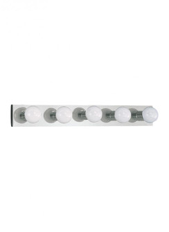 Center Stage traditional 5-light indoor dimmable bath vanity wall sconce in chrome silver finish (38|4735-05)
